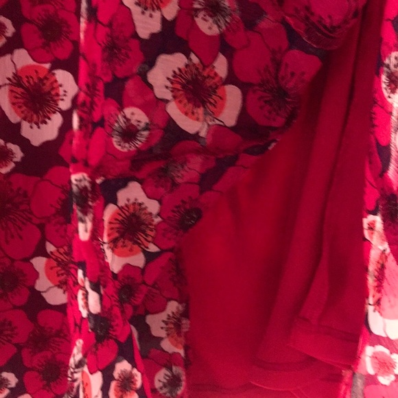 ❤️ NWT Fuchsia Floral Skirt - Picture 6 of 7